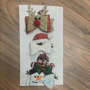 Christmas 🎅🏻 🎄⛄️ Hair Clips